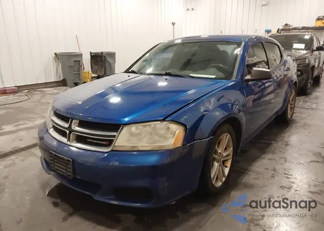 2013 Dodge Avenger Se V6 from USA, damaged, VIN 1C3CDZAG6DN549202